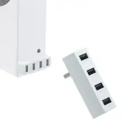 4 Ports USB Hub 2.0 for Xbox Series S-White