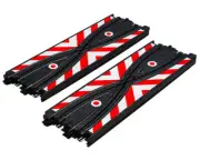 AFX 9" Crisscross Slot Car Track expansion Pieces (2) [AFX70612]