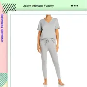 Jaclyn Intimates Yummy Women's Lounge joggers, Blue , L