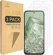 Screen Protector compatible with Google Pixel 8a [Tempered Glass] [3-PACK] [Japan Glass with 9H Hardness]