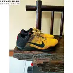 NIKE KOBE 11 ELITE LOW 李小龍 黃黑編織透氣籃球鞋 男鞋822675-706