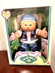 Cabbage Patch Kids Cornsilk Doll Share 'n Wear "Malleri" Jeans Headband Vest NIB