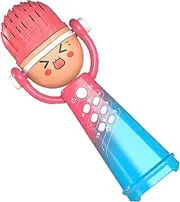 Kids Microphones for Singing,Cute Handheld Karaoke Speaker - Early Childhood Developmental Activity, Educational Puzzle Game for Indoor Outdoor
