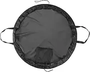 Wetsuit Change Mat Carry Bag 90CM Black Waterproof Oxford Cloth with Handles for Surfing Swimming Diving Beach Storage Changing