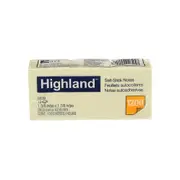 Highland Notes 6539 Pk12 Bx36