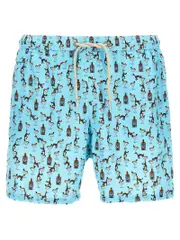 [Mc2 Saint Barth] Mc2 Saint Barth-Dry Gin 31 Beachwear Celeste-Uomo M