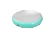 1m Air Track Spot Round Inflatable Gymnastics Tumbling Mat Pump Green