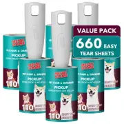 Lint Rollers for Pet Hair Extra Sticky, 660 Sheets Value Set Lint Roller with...