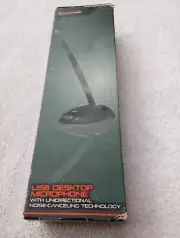 Brand New Blackweb # BWA18HO01 USB Desktop Microphone for Computers PC or MAC
