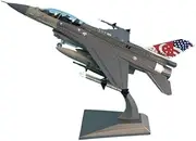 Replica Pre-Build Aircraf 1:72 for Singapore Fighter F16 Airplane Alloy Model Toy Hobbyist Military Pilot Collection Collection Gift Display
