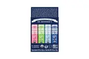 Dr. Bronner's Organic Lip Balm 4g x 4 Pack (contains: Cherry Blossom, Lemon Lime, Naked & Peppermint)