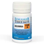 Schuessler Tissue Salts Comb A Insomnia Tab X 125