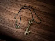 Attack On Titan Yeager Family Cellar Key Cosplay Necklace