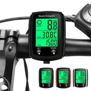 Waterproof Wired LCD Digital Cycle Bike Computer Bicycle Speedometer Odomet Q //