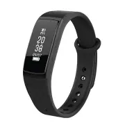B13 0.86 OLED Heart Rate Blood Pressure Monitor Pedometer Smart Bracelet BLACK COLOR
