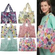 6Pcs Reusable Shopping Tote Bags Large Capacity Groceries Bags Foldable ⌒⌒
