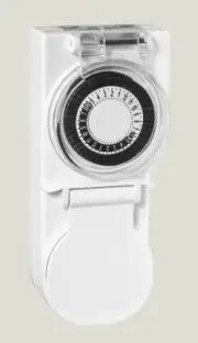 HPM Heavy Duty Outdoor Timer IP44 Weatherproof for Pools Pumps Christmas Lights