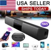 Small Bluetooth Surround Sound Bar Wireless BT Subwoofer Speaker TV Home Theater