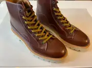 Paul Smith Mens Buhl Brown Leather Chukka Boots Size 11
