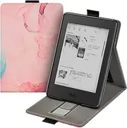 Flip Case for Kindle Paperwhite 12th Generation-2024 7", Hand Strap Feature, Slim Fit Vertical Multi-Viewing Stand Cover with Auto-Wake/Sleep for Kindle Paperwhite 2024 E-Reader (Pastel)