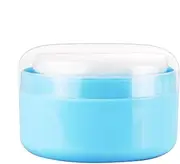 Body Powder Puff and Container,Toddler Bath Dusting Box - Body Powder Container Dispenser Case with Puff for Baby After Bath