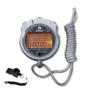 Stopwatch with Backlight Metal Stop Watch 400 Lap Memory Stopwatch Timer Coun...