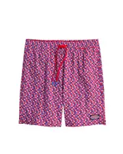 Vineyard Vines Chappy Lobster Print Regular Fit 7 Swim Trunks