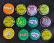 Bottle Caps For Collecting Or Crafts 12 New