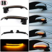 2X For Audi A3 S3 A4 S4 A5 S5 B8 Q3 Dynamic Blinker Mirror Light LED Turn Signal (for: Audi)