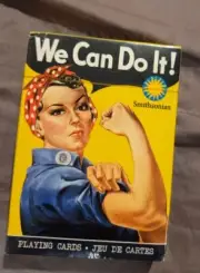 Smithsonian WW II Playing Card Rosie We Can Do It USA Military World War 2