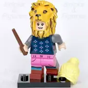 LEGO® Harry Potter Luna Lovegood Minifigure Series 2 Lion Hat Head Outfit 71028