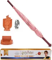 Harry Potter, Magical Collector Mystery Wand with Stand & Die-cast Icon, Triw...