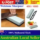 400/1000 Dual Whetstone Waterstone Knife Sharpening Water Wet Stone Sharpener