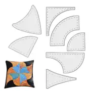 7Pcs/Set Quilting Rulers and Templates Patchwork Tools Table Runner Ruler Kits