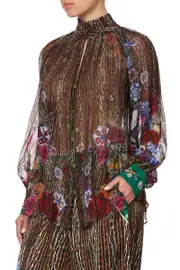 RAGLAN BUTTON UP SHIRT JEWEL OF JUPITER