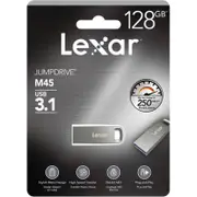 Lexar USB 3.1 128GB Flash Drive JumpDrive M45 Memory Stick (250MB/s) LJDM45-128ABSL