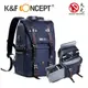 K&F Concept 時尚者 專業攝影單眼相機後背包 相機包 背包 藍 KF13.087 大元總代理公司貨【免運】