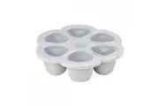 Beaba: Silicone Multi Portions 6x150 ml Light Grey