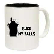 Boba Bubble Tea Suck My Balls Mug Cup