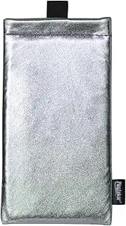 PINGTEKOR Thermal Phone Case,Prevent OVERHEATING in The Sun, Prevent Lower Temperatures to Extend Battery Life, Fits iPhone 8/X/XR/11 Pro/11 Pro Max/Galaxy S9/S10 and Similar Sized Phones-Silver