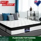 Giselle 31cm Euro Top Mattress Queen Size Pocket Spring Firm Comfort AU Stock