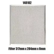 148182 WESTINGHOUSE RANGEHOOD FILTER 317x284mm WRJ900UW WRJ911US RFD902W