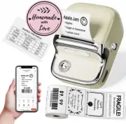 M150 Label Maker, Upgraded Bluetooth Label Printer, Compatible with Phone, PC &