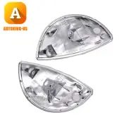Chrome Headlight Washer Cover Left+ Right Fit for Mini Cooper 1672752559 (for: Mini)
