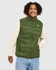 Unisex Aldo Puffer Vest - CHIVE - CHIVE