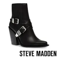 在飛比找momo購物網優惠-【STEVE MADDEN】SCRIPTER 交叉帶粗跟楔型