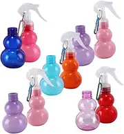 SOESFOUFU Small Empty Spray Bottles 10pcs Refillable Travel Bottles Carabiner Leakproof for Car 100ml Safe Material