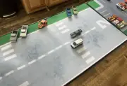 16x32 Runway Display Mat For 1:64 Cars And Trucks, Display For Diecast Cars