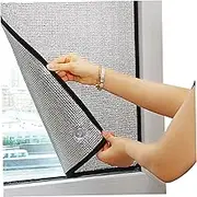 Window Film Heat Reflective Blackout Window Film 8mm Thickness Window Insulation Film Foil Double Aluminium Blackout Window Film Anti UV Window Tint Sun Blocker for Glass