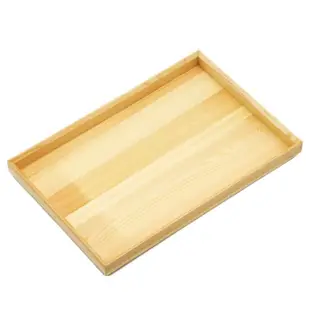 【AberW】樟子松木盤-長方大-36cm(日式 木托盤 木質盤 木餐盤 松木木盤 擺飾木座 收納木盤 長方木盤)